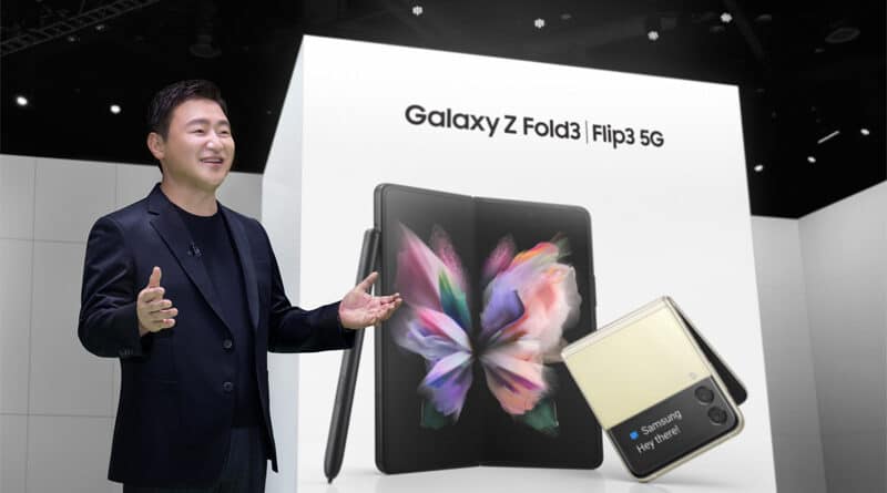Samsung and foldable phone