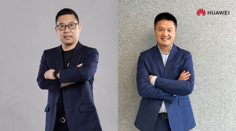 The CEO of HUAWEI Cloud Thailand is handed over from Roben Wang to Benson Qin