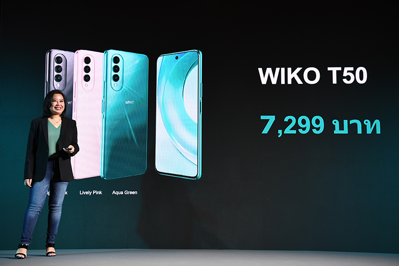 Wiko launch new T50 T3 T10 smartphones in Thailand