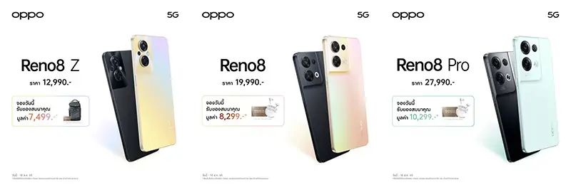 OPPO Reno 8 Series 5G launch