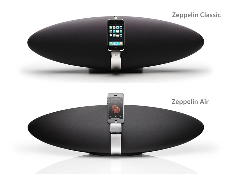 Review Bowers & Wilkins Zeppelin 2021 desktop wireless loudspeaker