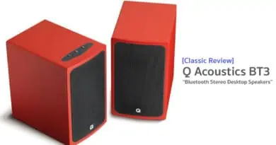 Review Q Acoustics BT3 desktop stereo bluetooth speakers
