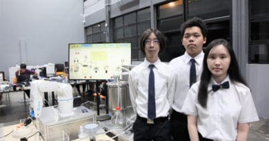 Delta Thailand suppurt Thai student to compete in Delta Cup automatic system competition