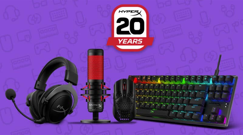 HyperX Celebrates 20 Years of Gaming