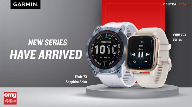 Garmin Launch New Venu Sq2 and FENIX 7X Sapphire Solar smartwatch
