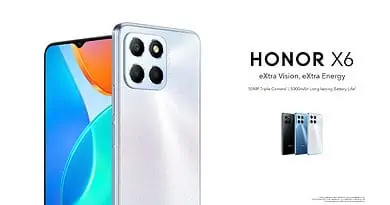 Honor X6 entry level smartphone introduced in Thailand