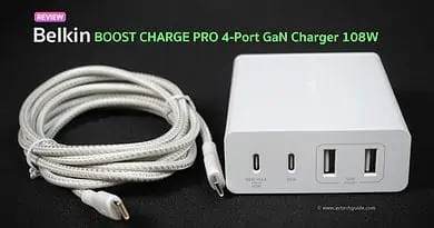 Review Belkin Boost Charge Pro 4 port GaN charger 108W