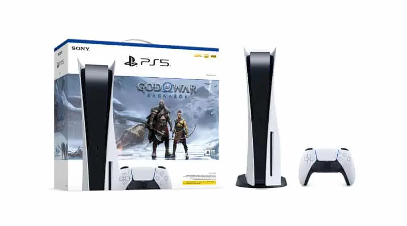 Sony PlayStation shelf-break PlayStation 5 God of War Ragnarök Bundle