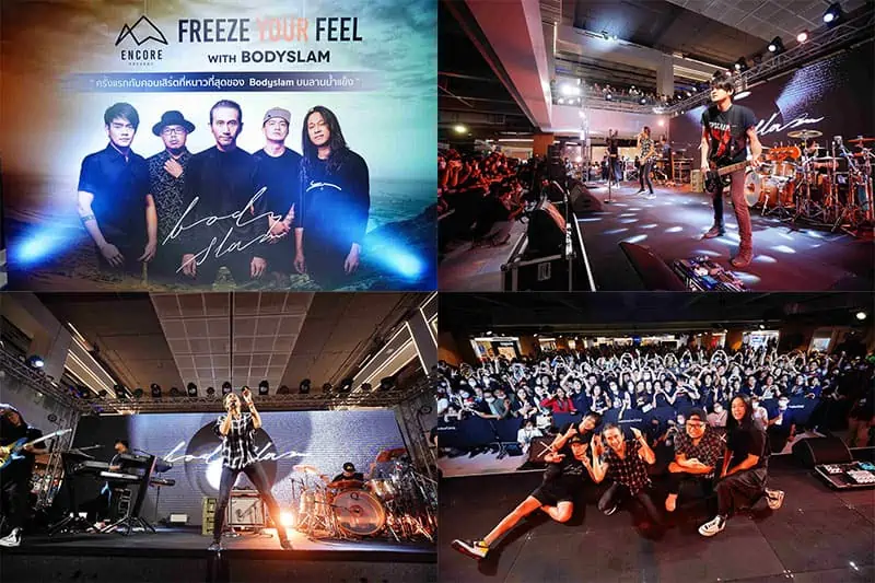 ENCORE FREEZE YOUR FEEL WITH BODYSLAM CONCERT