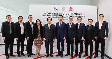 EXAT & Huawei MOU Signing Ceremony for Thailand Smart Expressway