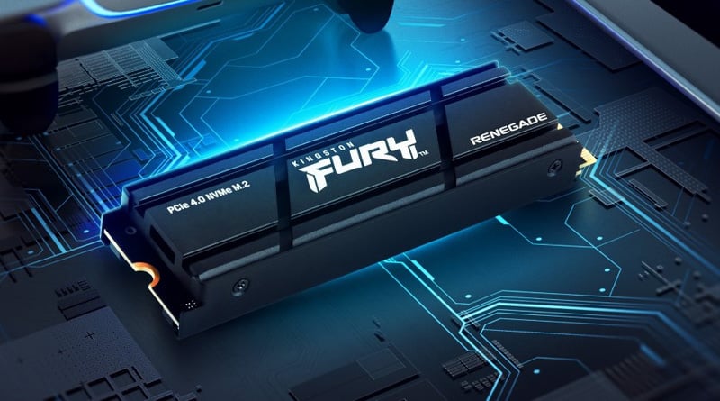 Kingston upgraded FURY Renegade SSD with Heatsink