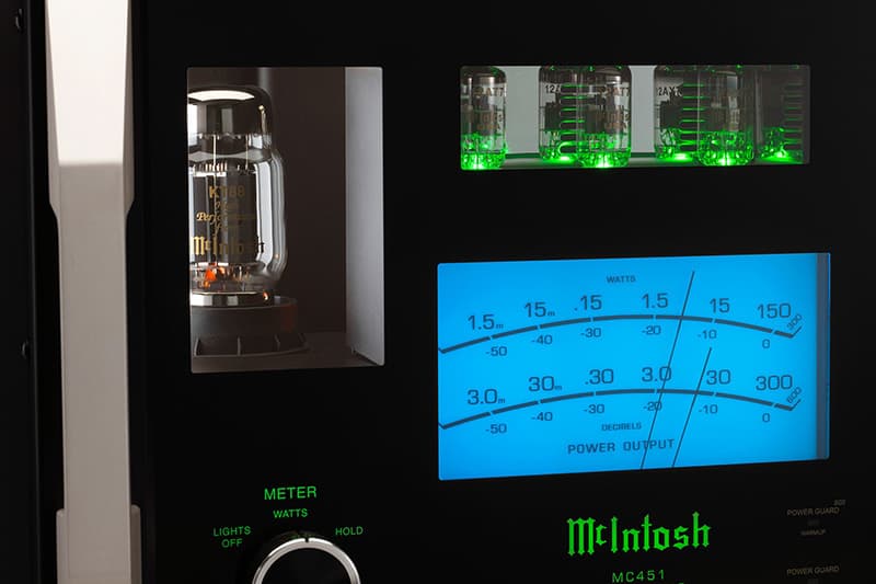 McIntosh MC451 mono power amplifier combines valve and solid-state tech in one box