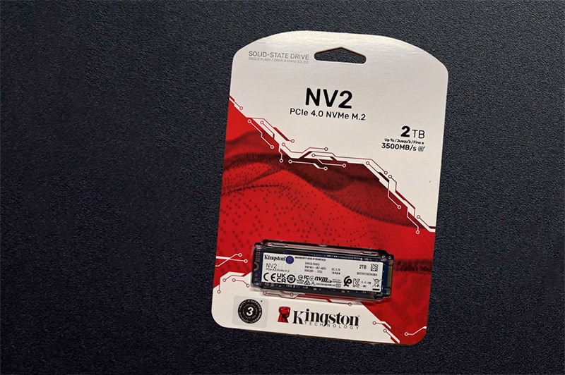 Review Kingston NV2 internal high-speed SSD