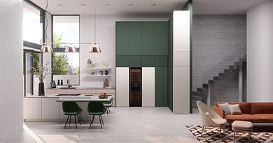 Samsung Bespoke Infinite Line A New Column Refrigerator + New Bespoke Lineup Customized Kitchen Experiences