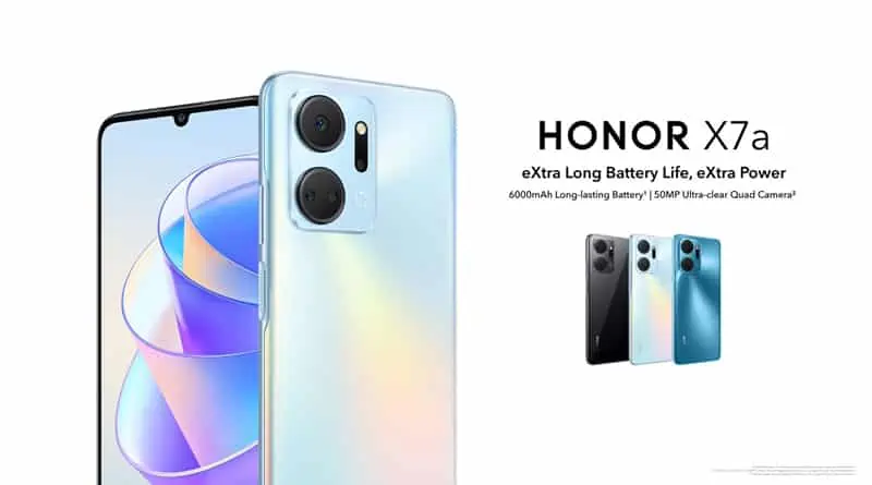 HONOR X7a new smartphone launched
