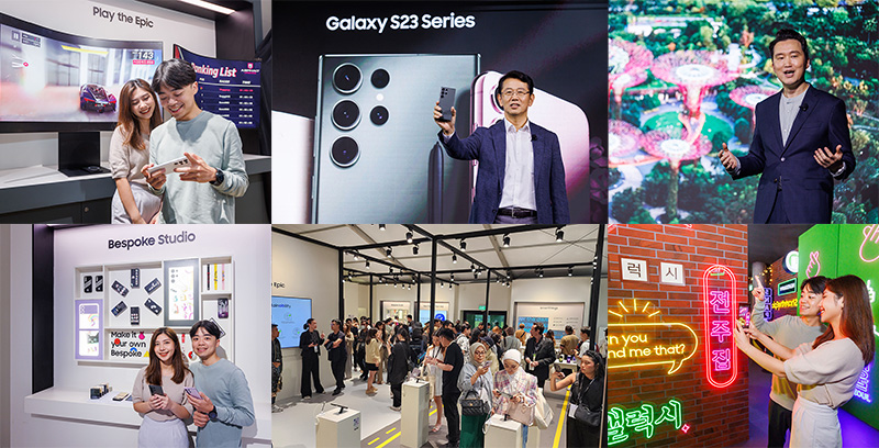 Samsung New Galaxy Experience Space in Singapore