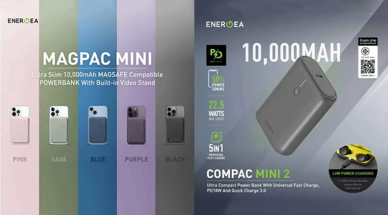 Energea Compac mini2 Magpac mini introduced