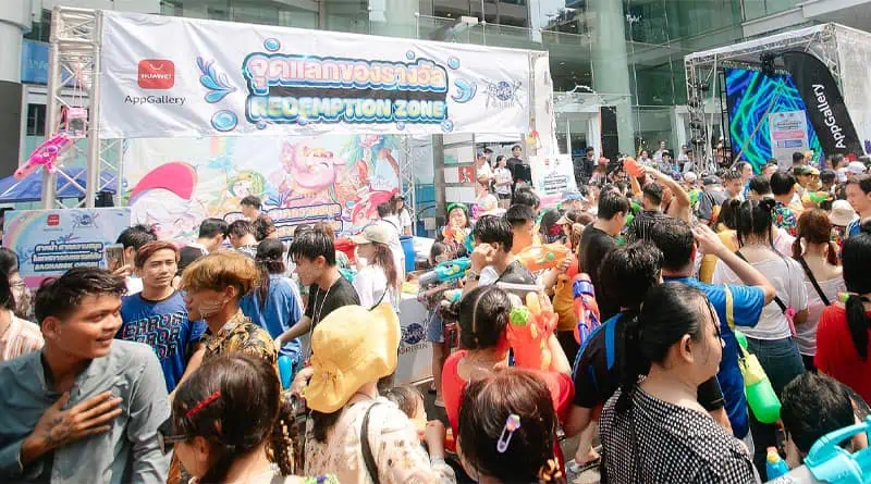 HUAWEI AppGallery Ragnarok Origin X Songkran Music Festival