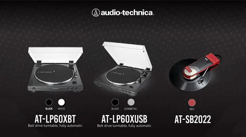 RTB introduce new Audio-Technica Turntable LP60XBT LP60XUSB SB2022 in Thailand