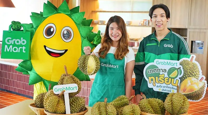 Grabmart Durian delivery festival grow up to 70 percent