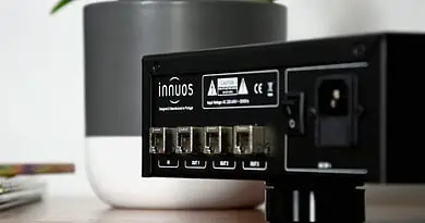 Innuos PhoenixNET new 100Mbps three-port network switch designed for audiophiles