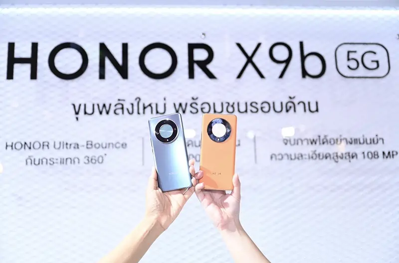 HONOR X9b now available in Thailand