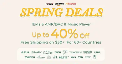 HiFiGo Spring Sales 2024 Up to 40% Discount On Top HiFi Audio Products